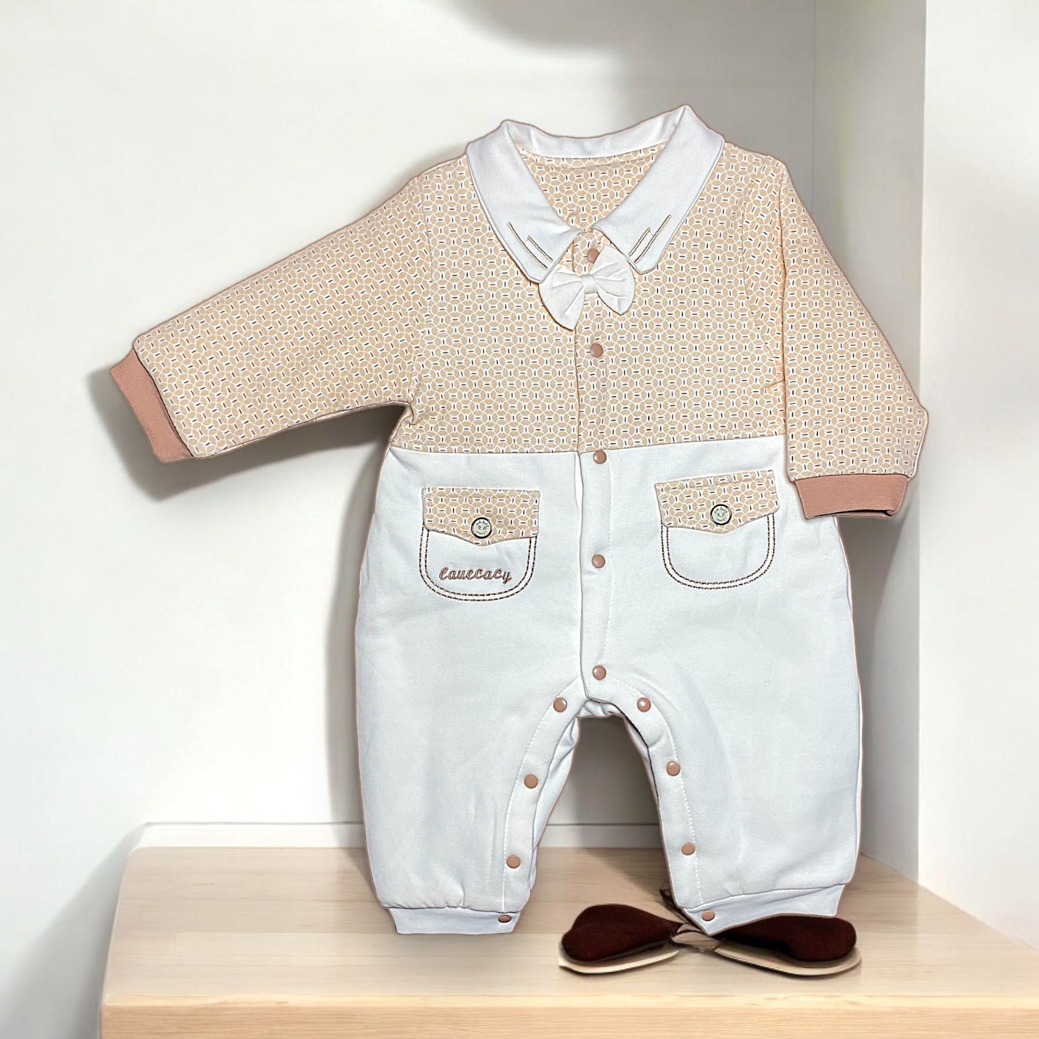 Warm, Premium Cotton Winter Rompers for Babies